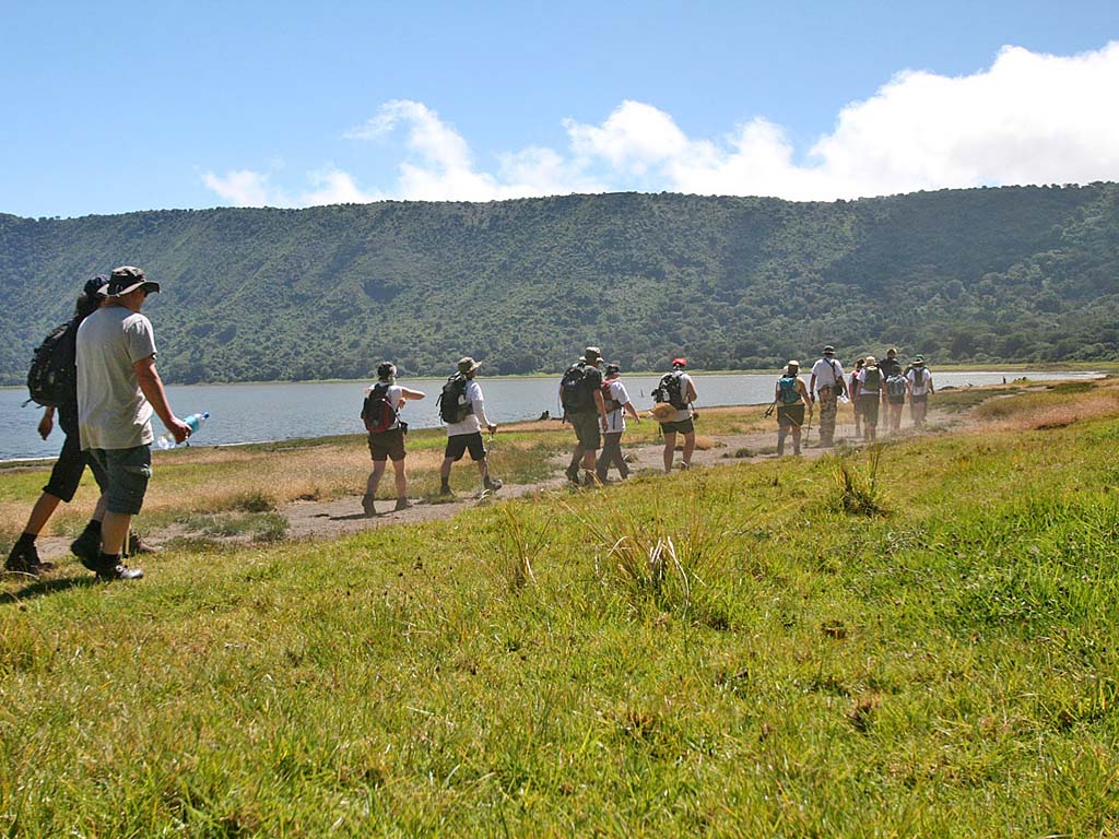 ngorongoro crater highland trekking